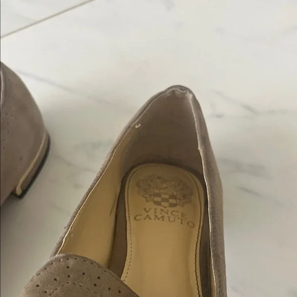 Vince Camuto Brown Tassel Loafers - Picture 3 of 8